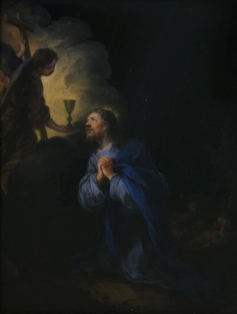 Le Christ au jardin des Oliviers - Bartolomé Esteban Murillo image 1 tableau peint à l’huile sur toile