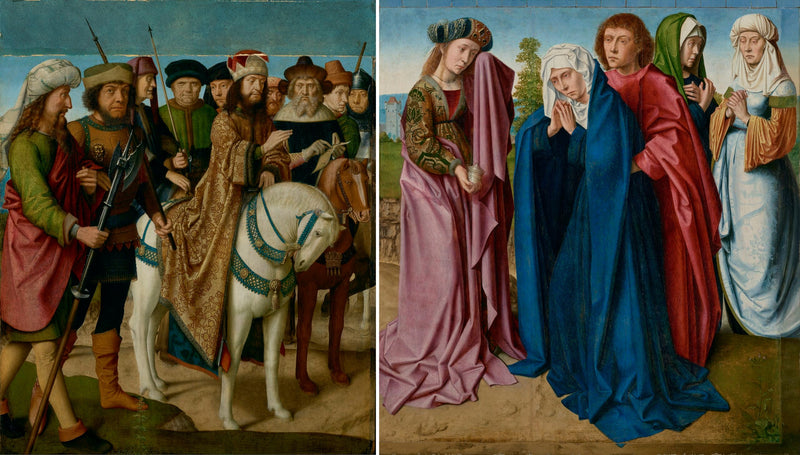 十字架に磔にされたキリスト - ジェラール・ダビッド