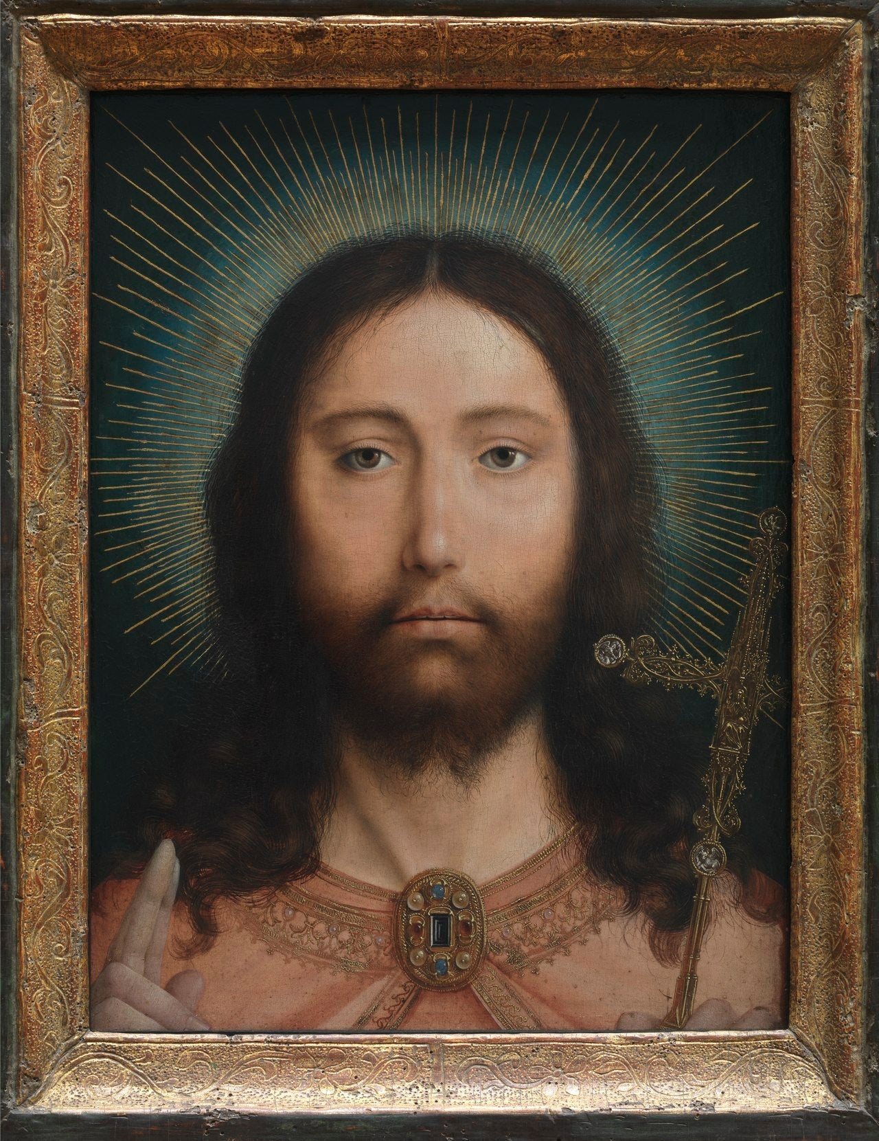Le Christ comme Salvator Mundi - Quentin Metsys - Alpha Reproduction