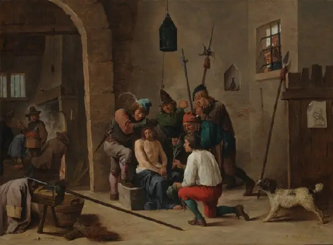 冠を戴いたキリストの棘の冠 - デイヴィッド・テニエール・ル・ジュヌ

Source:
Le Christ couronné d'épines - David Teniers le Jeune