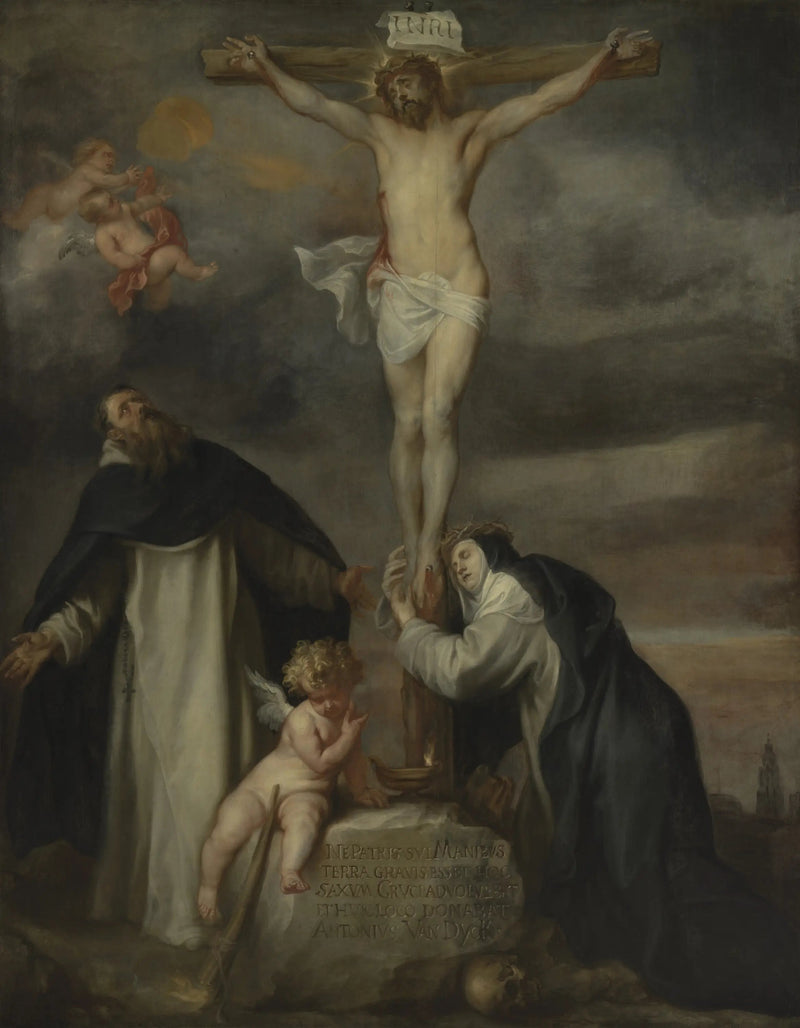 キリストの十字架と聖キャサリン・ド・シエナ、聖ドミニク、天使 - アントワーヌ・ヴァン・ダイク

Source:
Le Christ en croix avec sainte Catherine de Sienne, saint Dominique et un ange - Antoine van Dyck