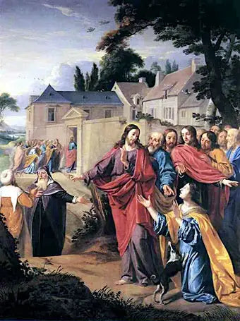 キリストとカナン人の女 - フィリップ・ド・シャンパーニュ

Source:
Le Christ et la Cananéenne - Philippe de Champaigne