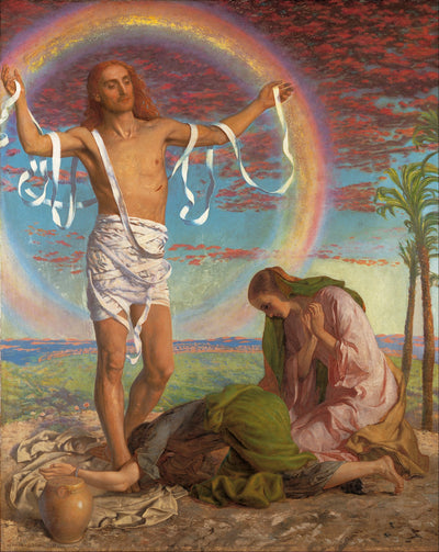 Le Christ et les deux Maries - William Holman Hunt - Alpha Reproduction