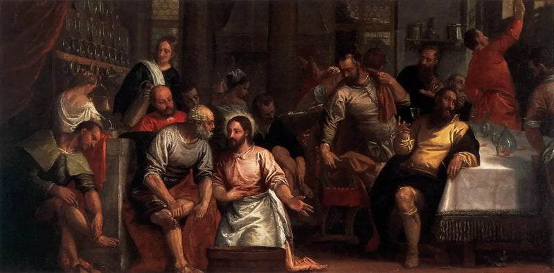 キリストが弟子たちの足を洗う - パウル・ヴェロネーズ

Source:
Le Christ lavant les pieds des disciples - Paul Véronèse