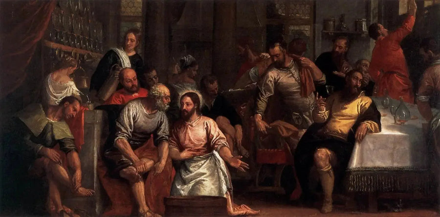 キリストが弟子たちの足を洗う - パウル・ヴェロネーズ

Source:
Le Christ lavant les pieds des disciples - Paul Véronèse