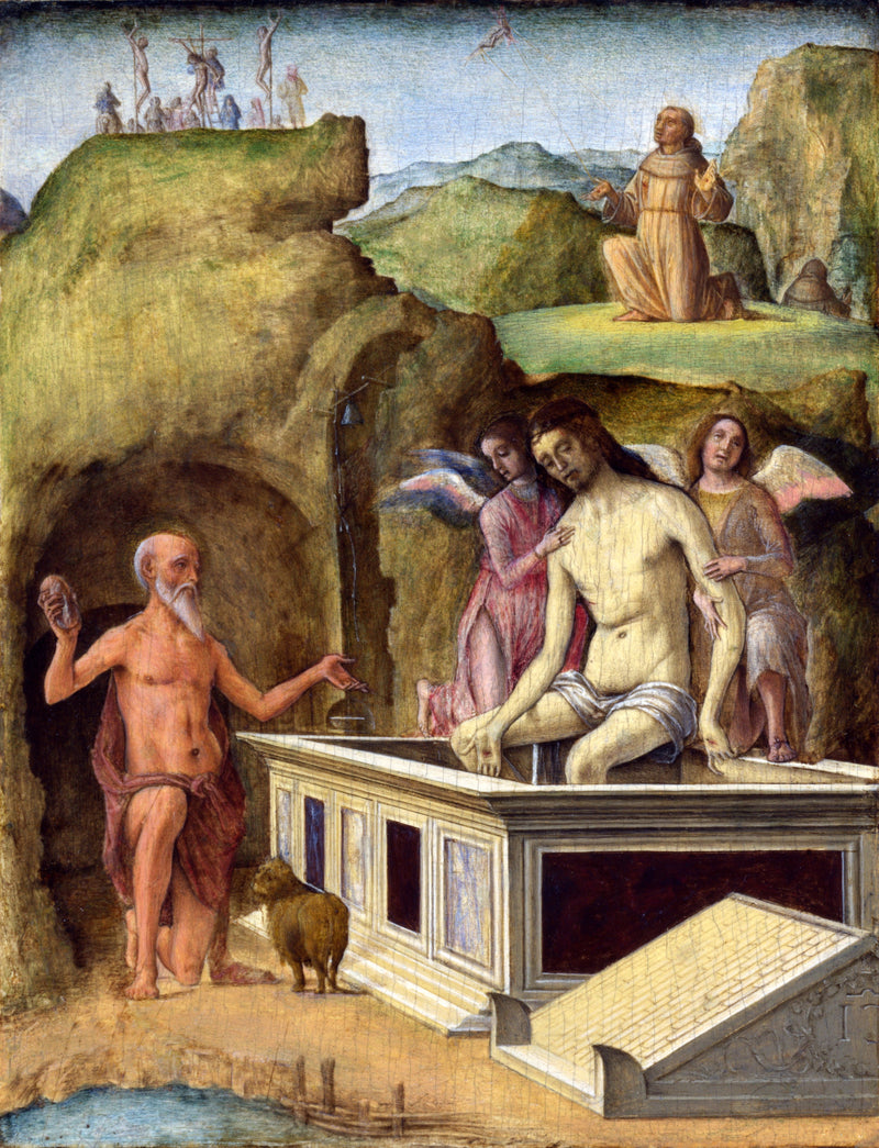 死者のキリスト - エルコレ・デ・ロベリ