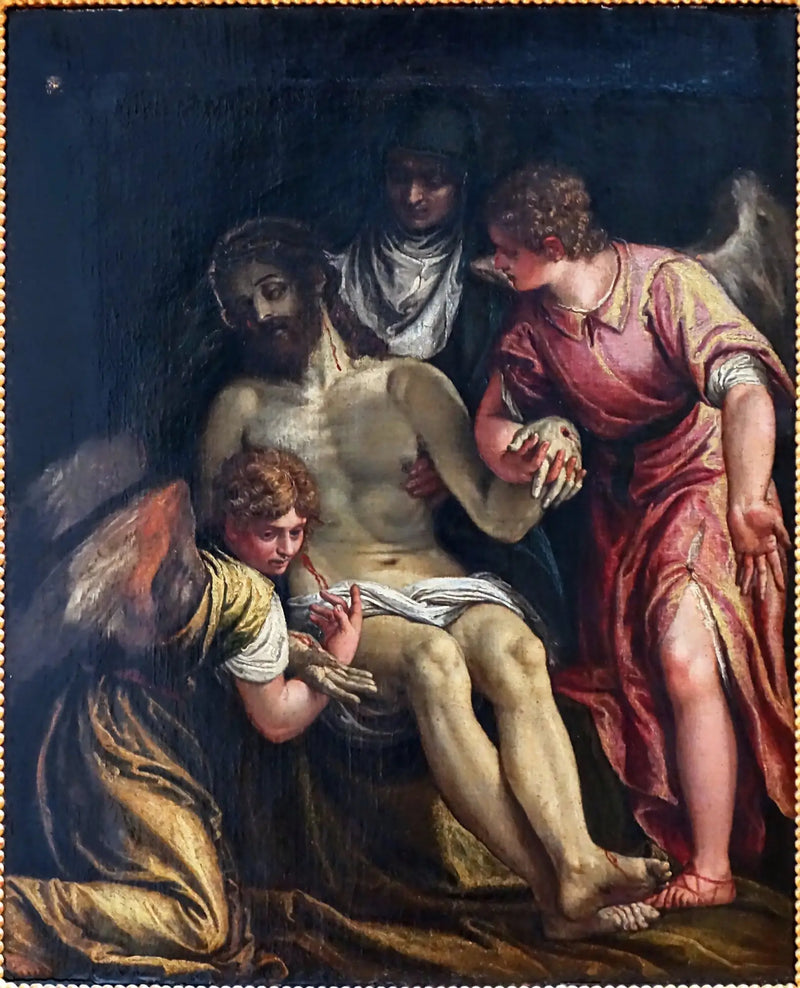マリアと二人の天使に悲しむキリスト - パウル・ヴェロネーズ

Source:
Le Christ pleuré par la Vierge et deux anges - Paul Véronèse