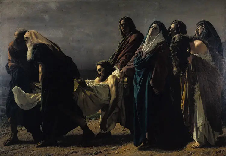 イエス・キリストの墓への安置 - アントニオ・チセリ

Source:
Le Christ porté au tombeau - Antonio Ciseri