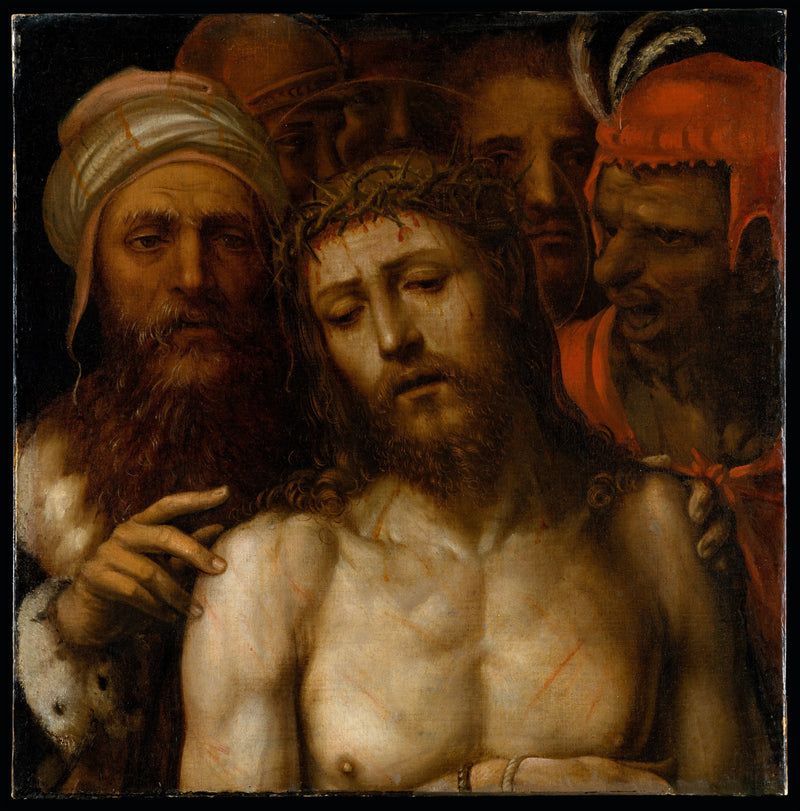 人々に示されたキリスト（Ecce Homo） - イル・ソドマ（ジョバンニ・アントニオ・バッジ）