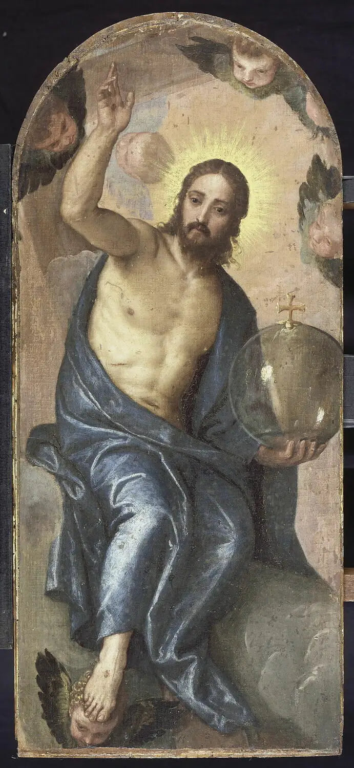 キリストが世界の球を持つ - パウル・ヴェロネーズ

Source:
Le Christ tenant la boule du monde - Paul Véronèse