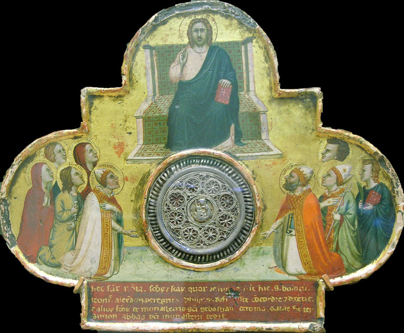 キリストと聖人たちの玉座 - ベルナルド・ダッディ