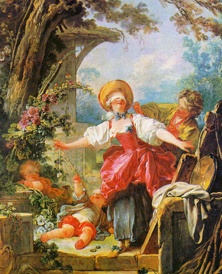 Le Colin-Maillard - Jean-Honoré Fragonard - Alpha Reproduction