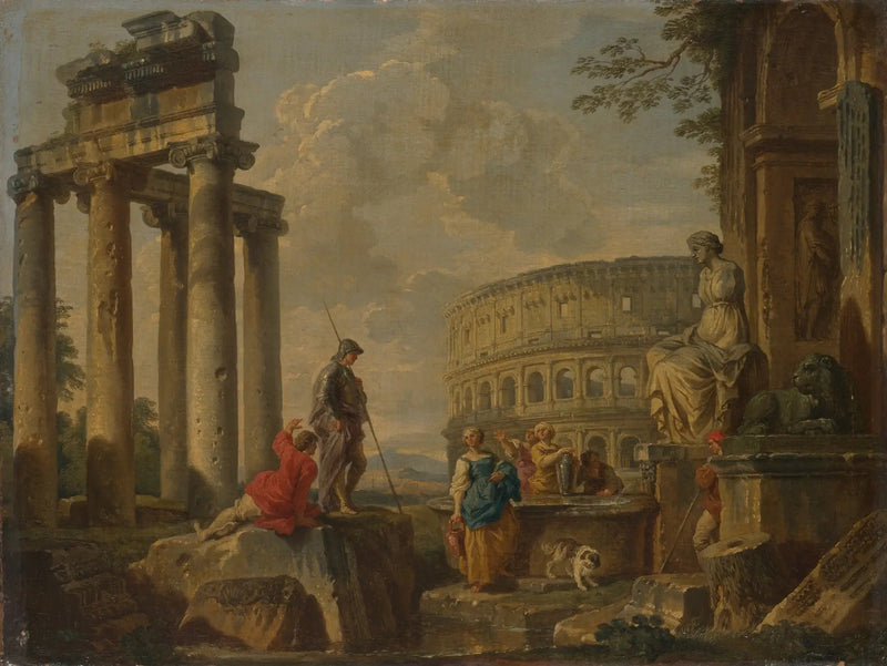 ローマの遺跡の中のコロッセオ - ジョバンニ・パオロ・パニーニ

Source:
Le Colisée parmi les ruines romaines - Giovanni Paolo Panini
