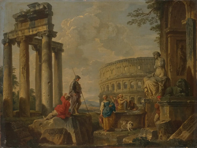 ローマの遺跡の中のコロッセオ - ジョバンニ・パオロ・パニーニ

Source:
Le Colisée parmi les ruines romaines - Giovanni Paolo Panini