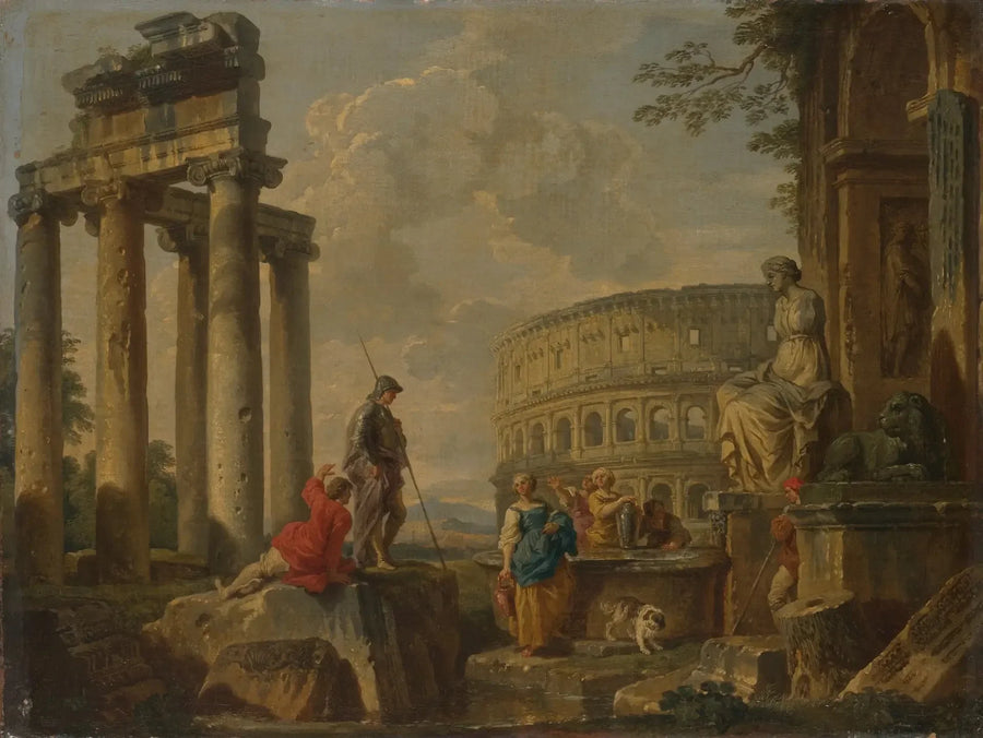 ローマの遺跡の中のコロッセオ - ジョバンニ・パオロ・パニーニ

Source:
Le Colisée parmi les ruines romaines - Giovanni Paolo Panini