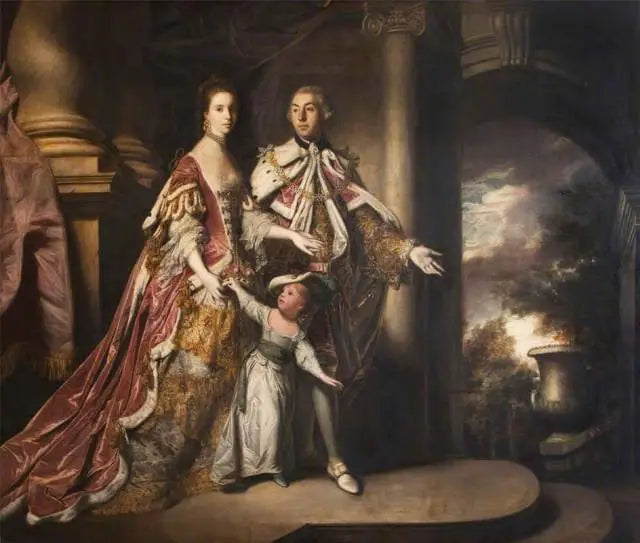 メックスブロール伯爵と伯爵夫人とその息子、ロッド・ポリントン（1719–1778） - ジョシュア・レイノルズ