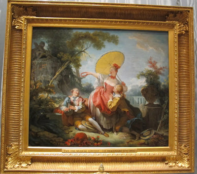 Le concours musical - Jean-Honoré Fragonard - Alpha Reproduction