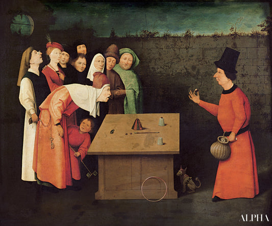 Le Conjureur - Jérôme Bosch - Reproductions de tableaux et peintures haut de gamme