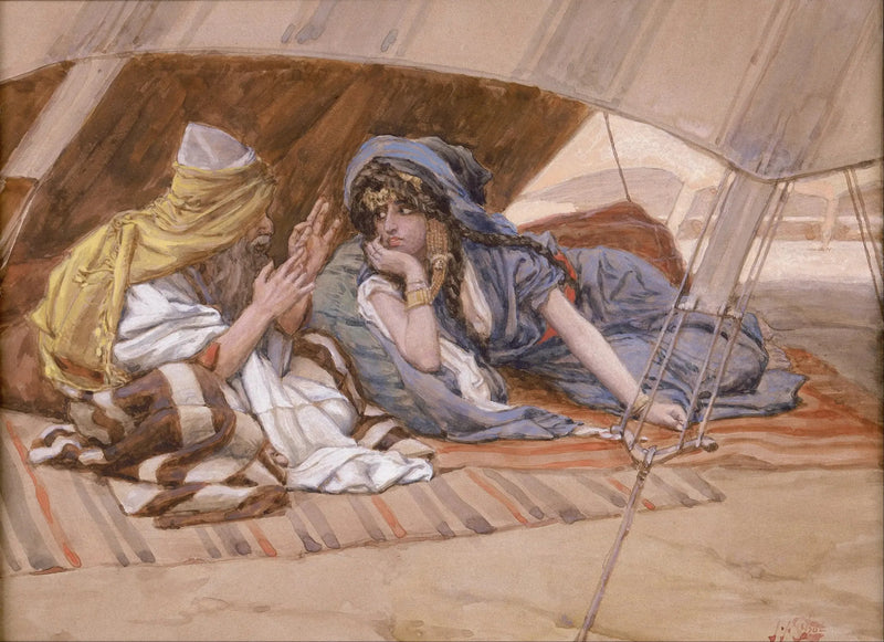 アブラハムのサライへの助言 - ジェームズ・ティソ

Source:
Le conseil d'Abram à Saraï - James Tissot
