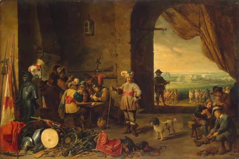 守衛所 - デイヴィッド・テニエール・ル・ジュヌ

Source:
Le Corps de garde - David Teniers le Jeune
