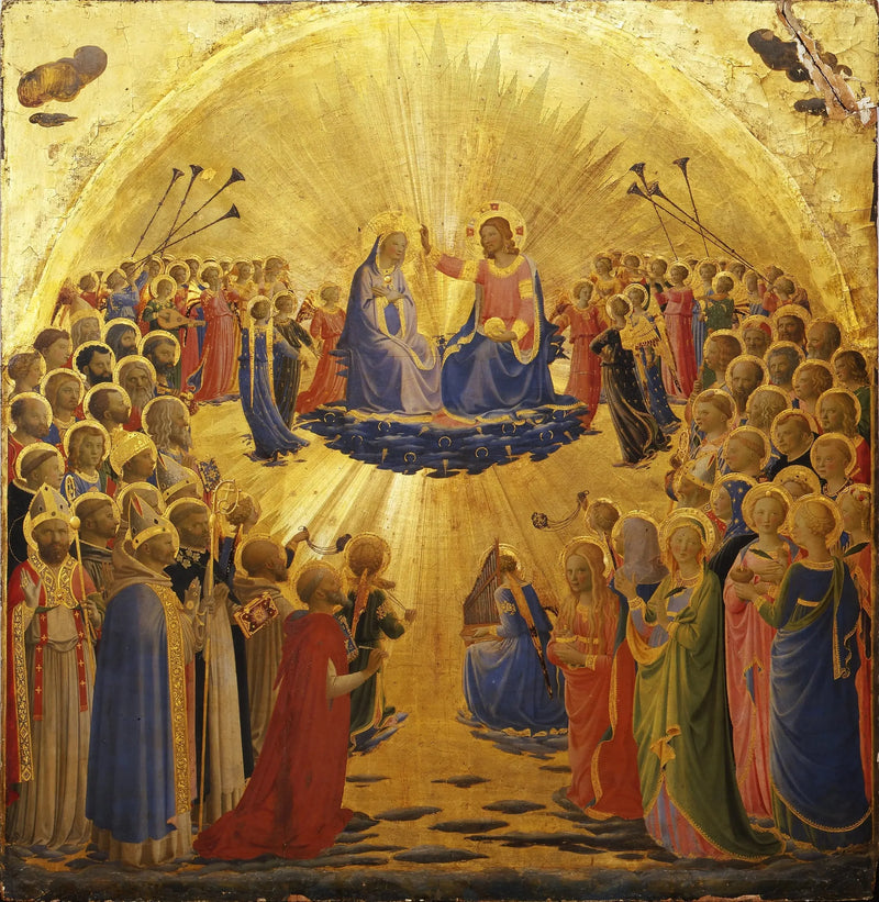 聖母の冠 - フラ・アンジェリコ

Source:
Le Couronnement de la Vierge - Fra Angelico