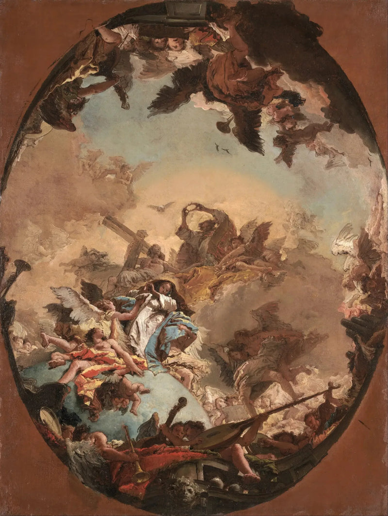 聖母の冠 - ジョヴァンニ・バッティスタ・ティエポロ

Source:
Le Couronnement de la Vierge - Giovanni Battista Tiepolo