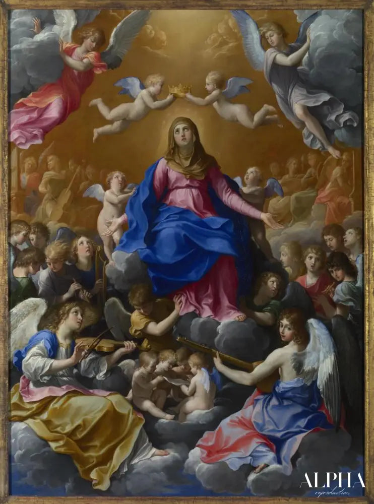 Le couronnement de la Vierge - Guido Reni Reproductions de tableaux à la peinture à l’huile