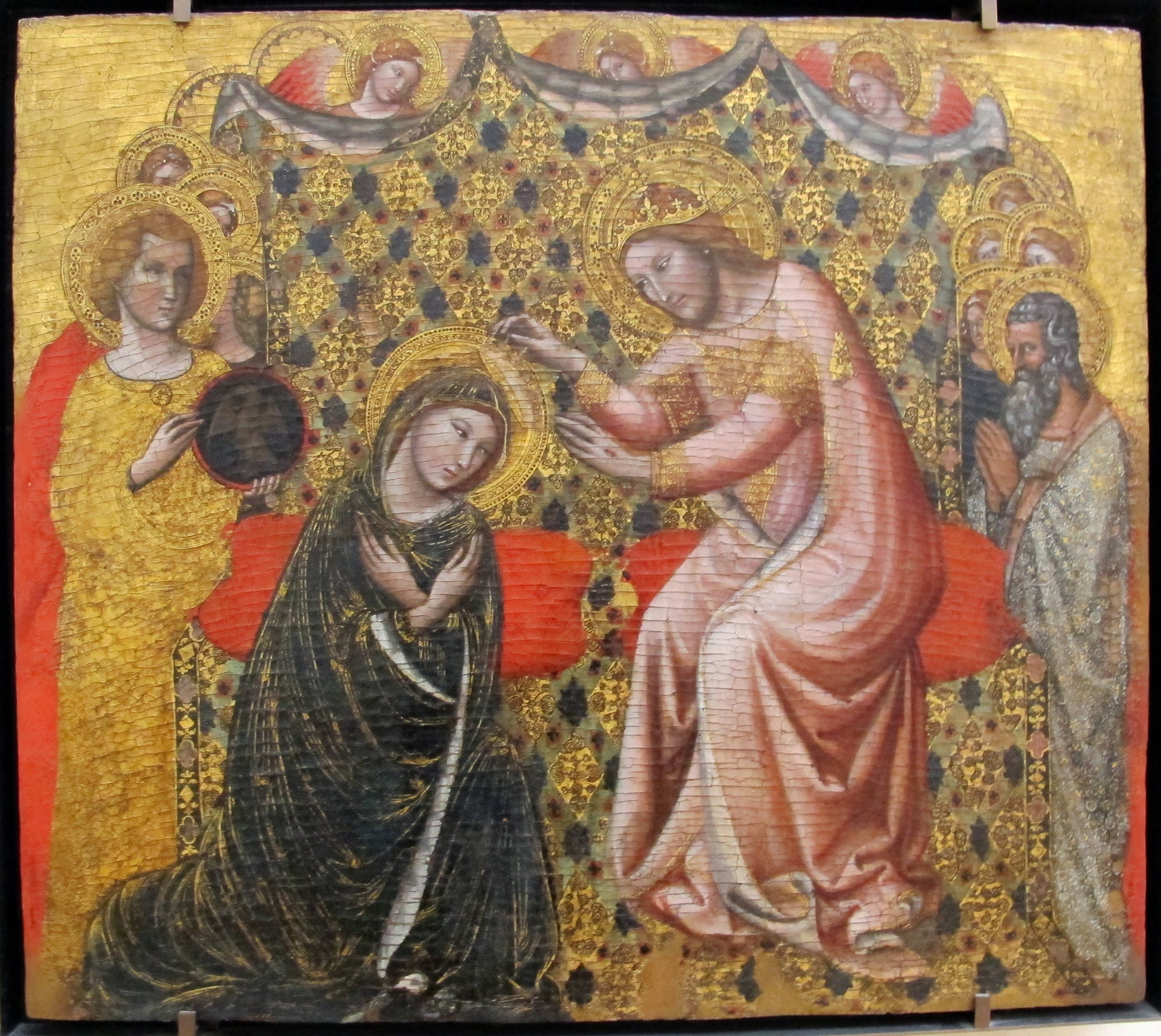 Le Couronnement de la Vierge - Vitale da Bologna - Alpha Reproduction