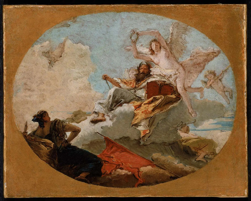栄誉の冠 - ジョバンニ・バッティスタ・ティエポロ

Source:
Le couronnement du mérite - Giovanni Battista Tiepolo