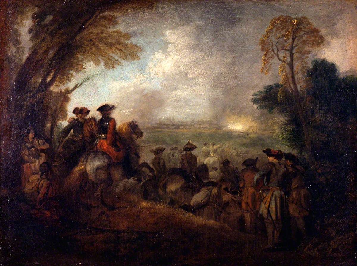 Le défilé - Antoine Watteau - Alpha Reproduction