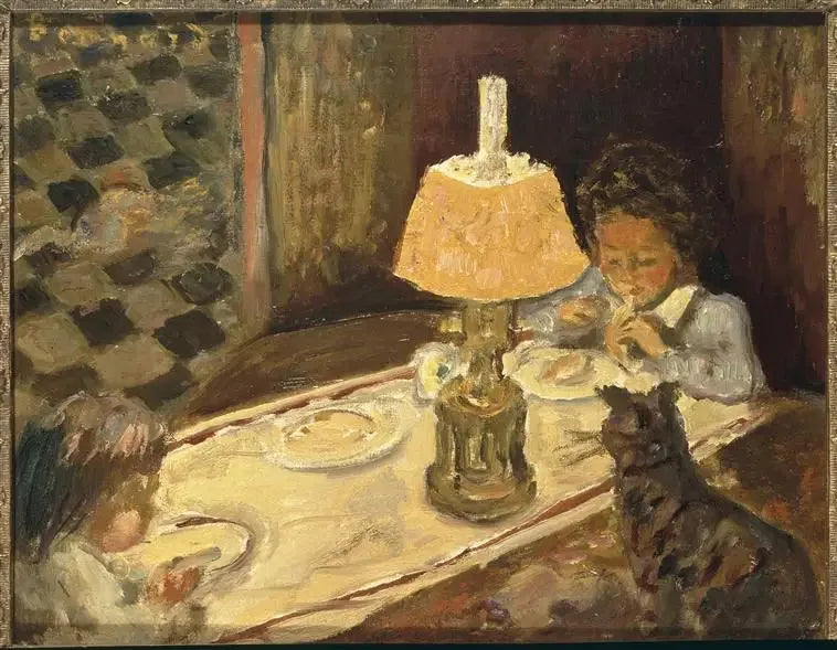 子供たちの昼食 - ピエール・ボナール