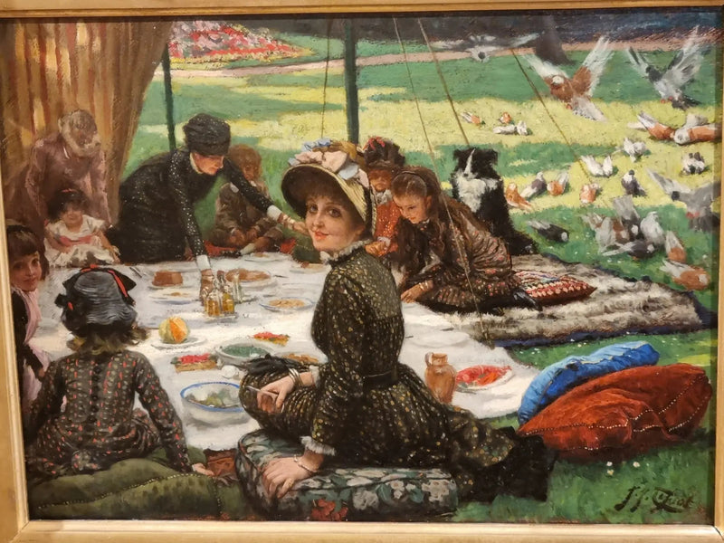 昼食風景 - ジェームズ・ティソ

Source:
Le déjeuner sur l'herbe - James Tissot