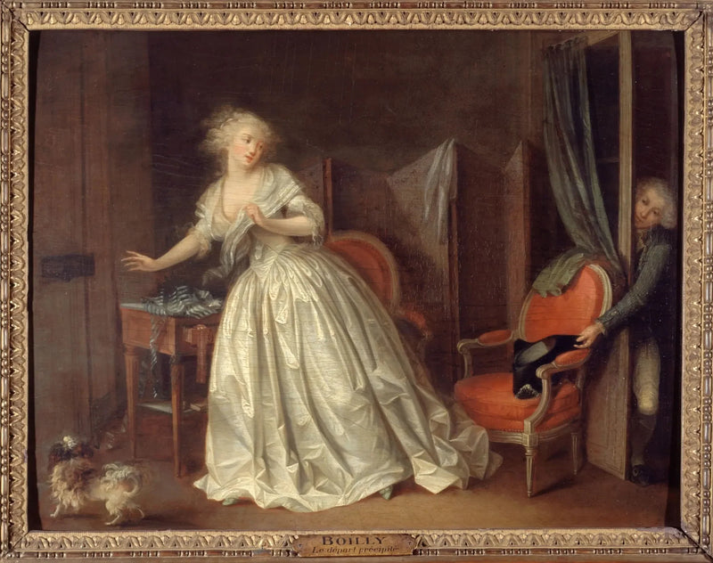 急いで出発 - ルイ＝レオポルド・ボイリー

Source:
Le Départ précipité - Louis-Léopold Boilly