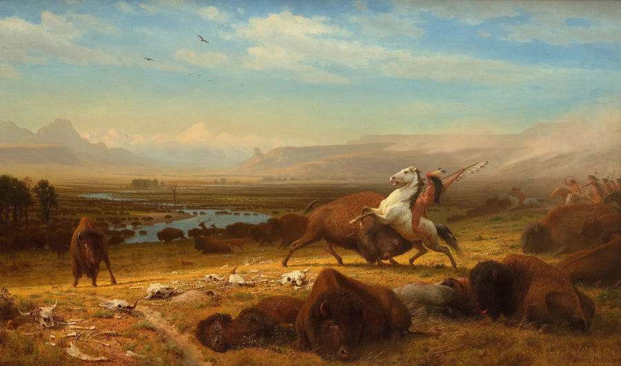 最後のバイソン - アルバート・ビアシュタット

Source:
Le Dernier des bisons - Albert Bierstadt