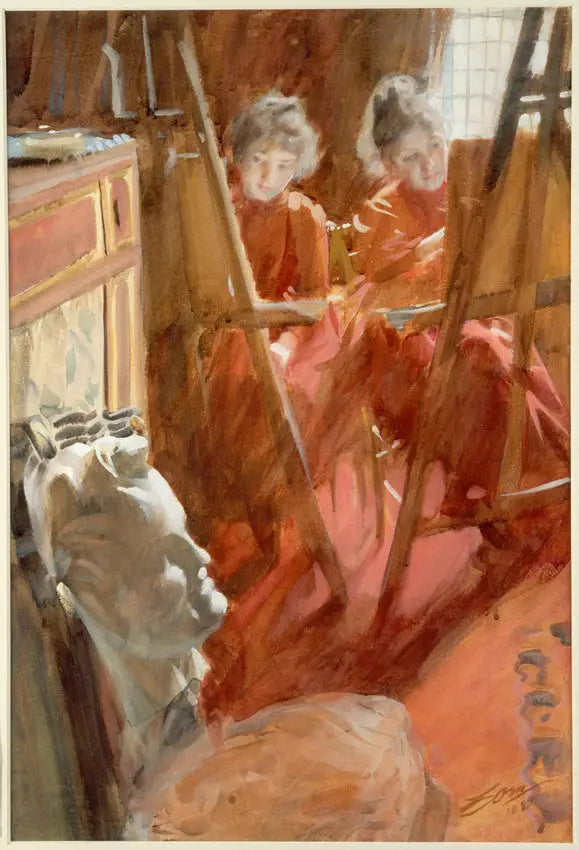 シュワルツの少女のデッサン - アンダース・ゾーン

Source:
Le dessin des filles Schwartz - Anders Zorn