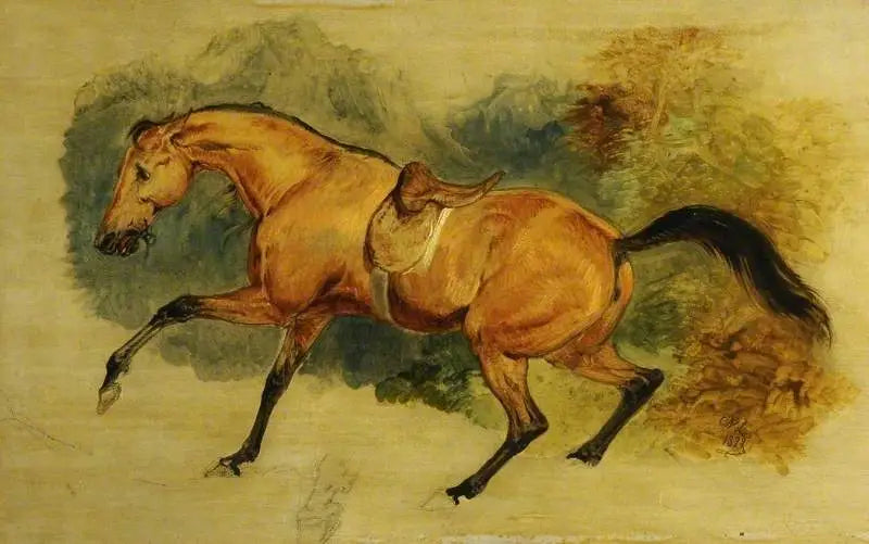Le destrier du comte d'Orsay - Edwin Henry Landseer image 1 reproduction artisanale de tableau
