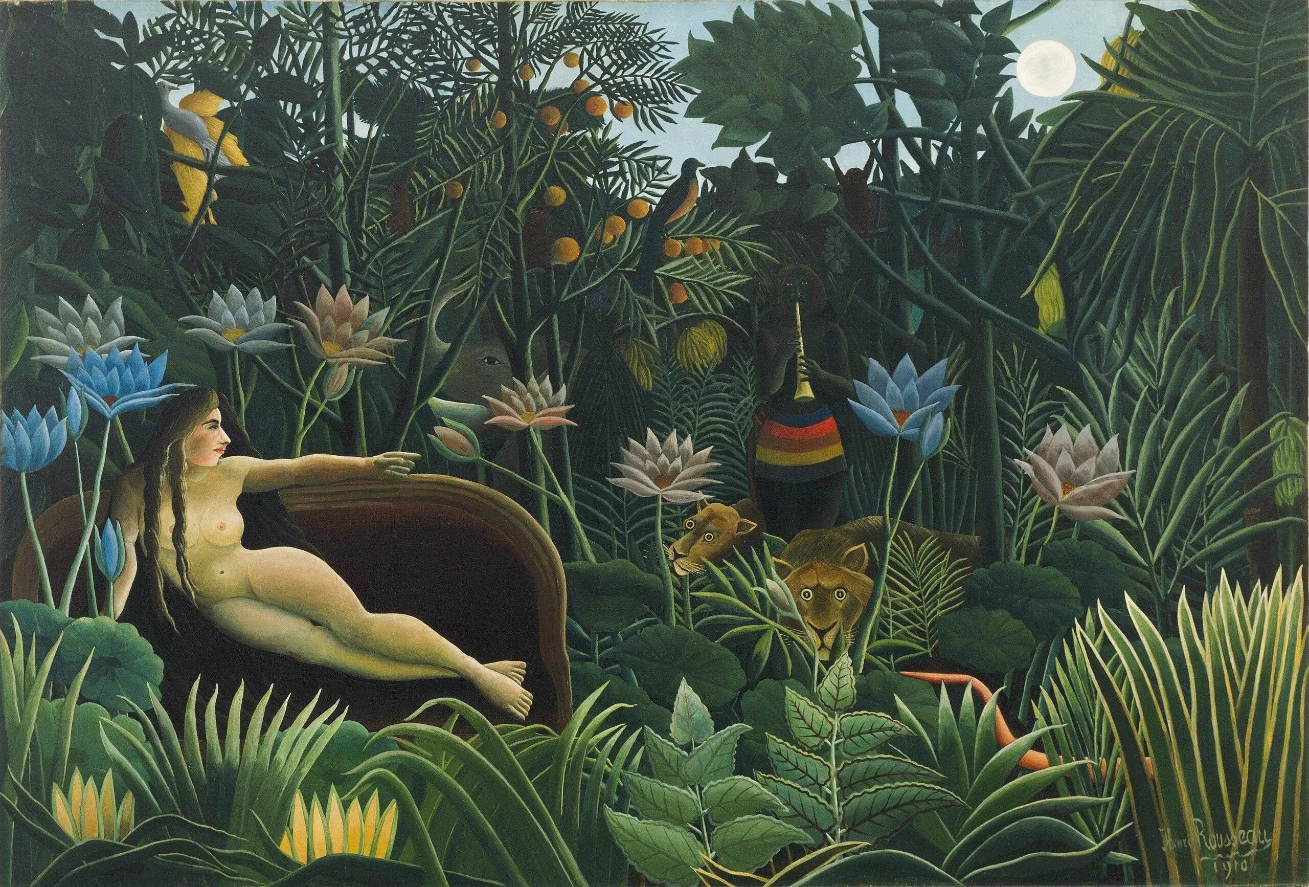 Le Donjon - Henri Rousseau - Alpha Reproduction