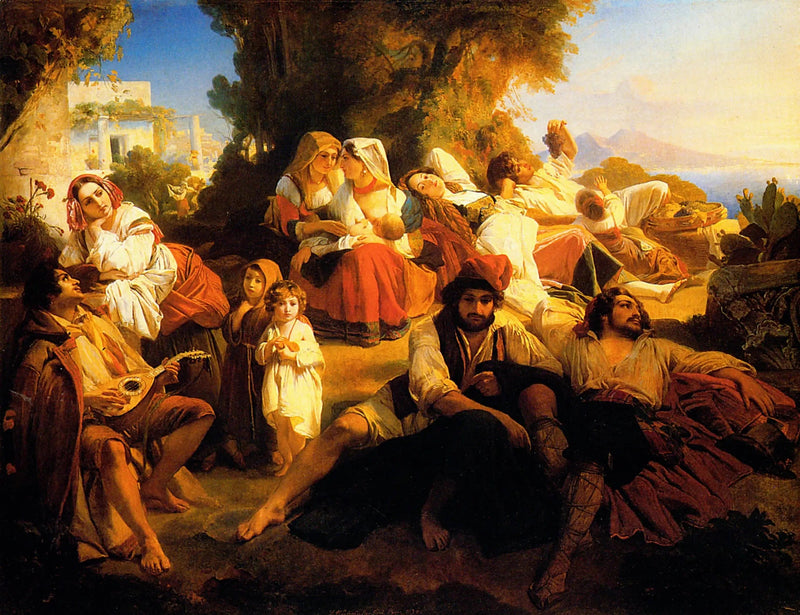 優しいのんびり - フランツ・ザヴェル・ウィンターハルター

Source:
Le doux farniente - Franz Xaver Winterhalter