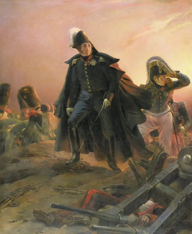 アングレーム公爵、トロカデロの奪取時、1823年8月31日 - ポール・ドラロッシュ

Source:
Le duc d'Angoulême à la prise du Trocadéro, 31 août 1823 - Paul Delaroche