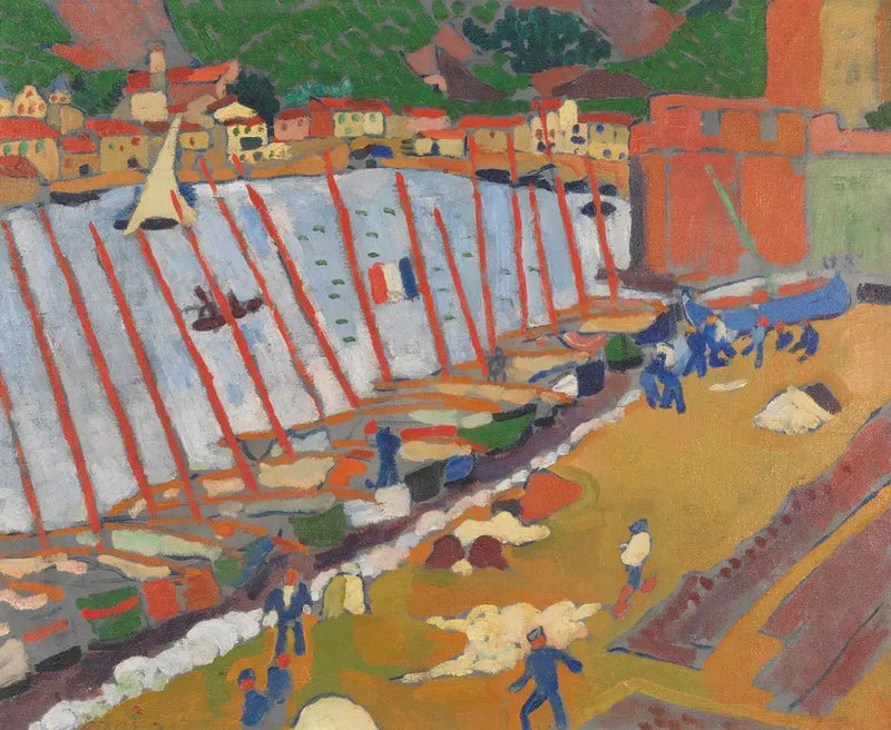 コリウールの郊外 - アンドレ・ドラン

Source:
Le Faubourg de Collioure - André Derain
