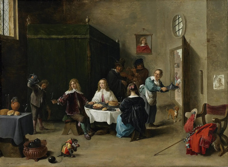 放蕩息子 - デイヴィッド・テニエール・ル・ジュヌ

Source:
Le fils prodigue - David Teniers le Jeune