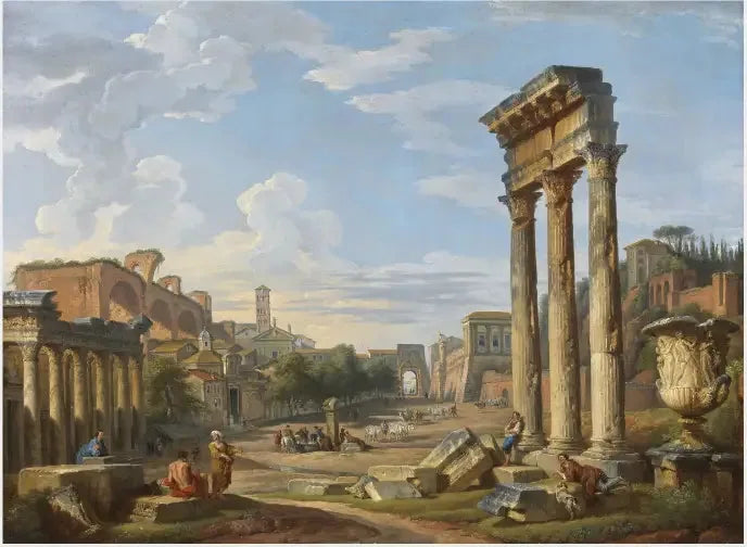 ローマのフォーラム - ジョバンニ・パオロ・パニーニ

Source:
Le Forum romain - Giovanni Paolo Panini