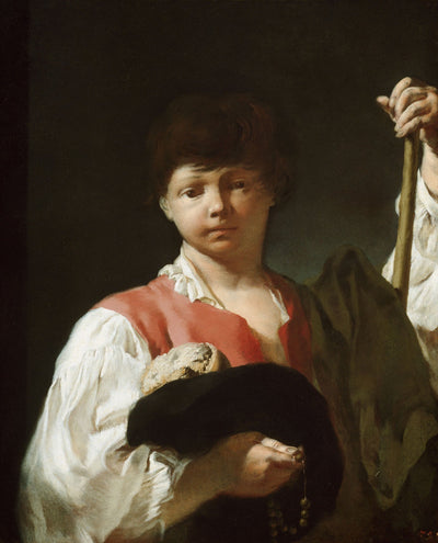 Le garçon mendiant (Le jeune pèlerin) - Giovanni Battista Piazzetta - Alpha Reproduction