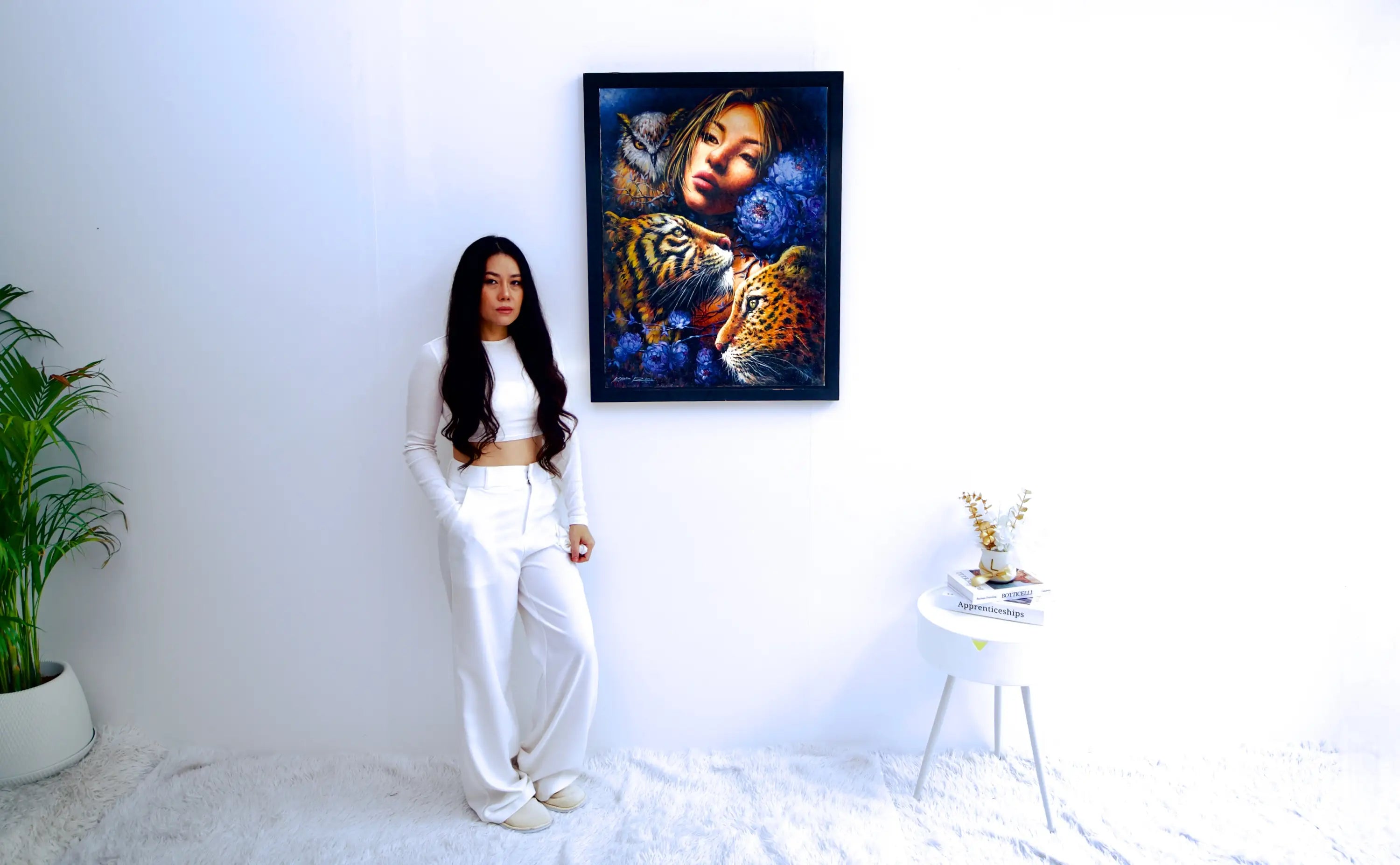 The Guardian of the Forest - Kesorn | 60 x 80 cm Reproductions de tableaux à la peinture à l’huile