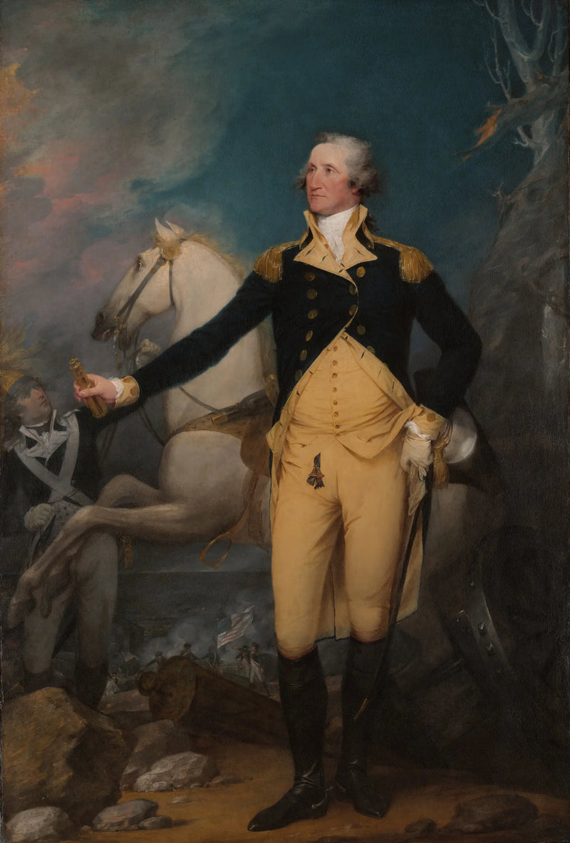 トレントンのジョージ・ワシントン将軍 - ジョン・トランバル

Source:
Le général George Washington à Trenton - John Trumbull