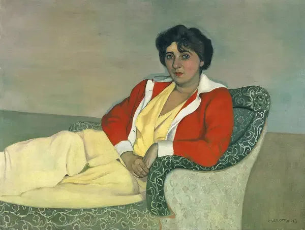 赤いベスト - フェリックス・ヴァロットン

Source:
Le gilet rouge - Félix Vallotton