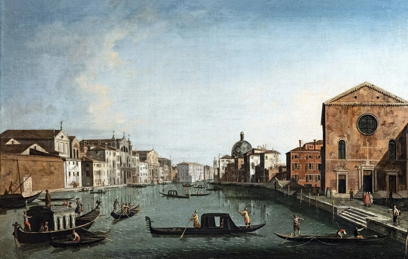 セント・ルシーの大運河 - カナレット

Source:
Le Grand Canal à Sainte Lucie - Canaletto