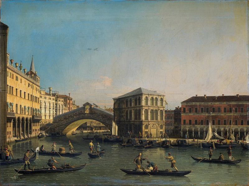リアルト橋とテーディシのフォンダーコを備えたグランドキャナル - カナレット

Source:
Le Grand Canal avec le pont du Rialto et le fondaco dei Tedeschi - Canaletto