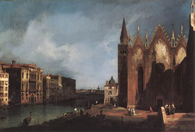 サンタ・マリア・デッラ・カリタの大運河とサン・マルコ湾への運河 - カナレット

Source:
Le Grand Canal de Santa Maria della Carità vers le bacino di San Marco - Canaletto