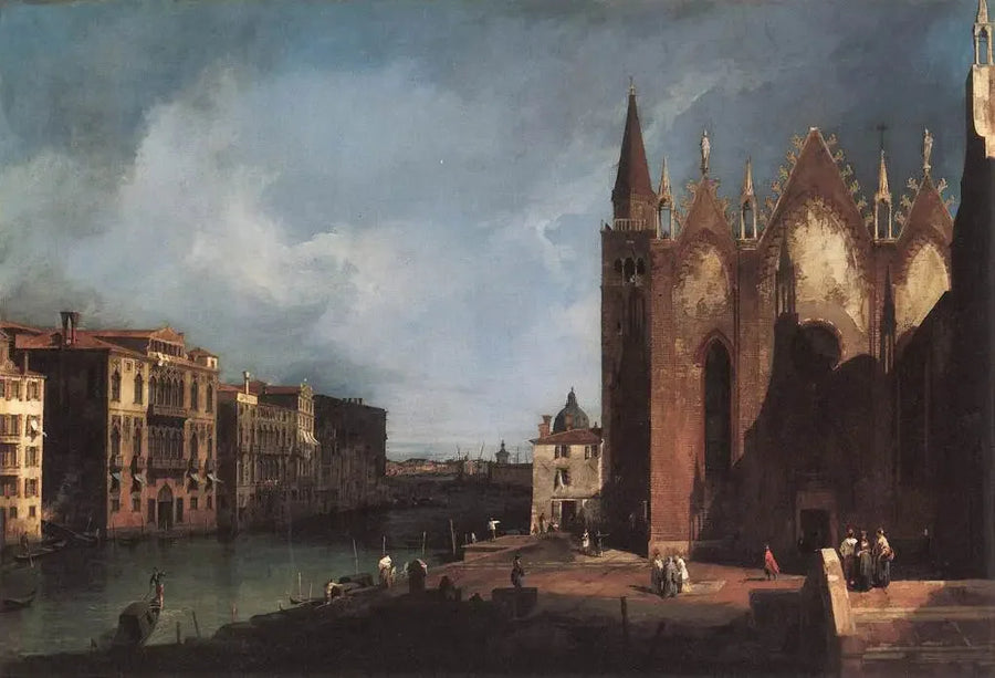 サンタ・マリア・デッラ・カリタの大運河とサン・マルコ湾への運河 - カナレット

Source:
Le Grand Canal de Santa Maria della Carità vers le bacino di San Marco - Canaletto